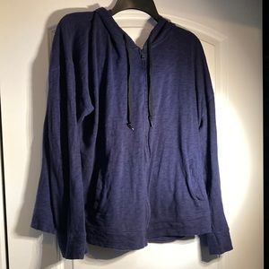 Old Navy 100% Cotton Front Zip Hooded Jacket Size XL.